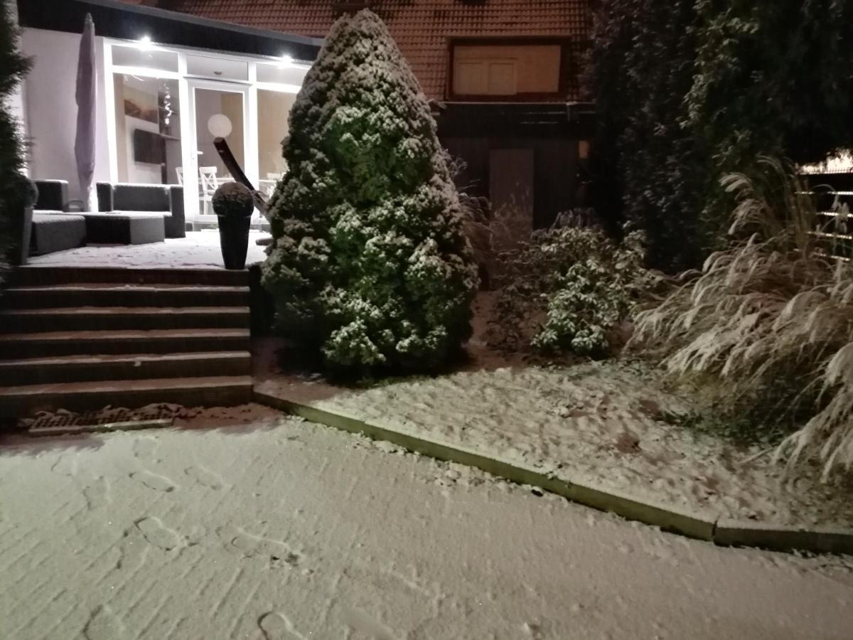 Schoene Ruhige Wohnung Mit Terrasse Und Parkplatz Greifswald Buitenkant foto
