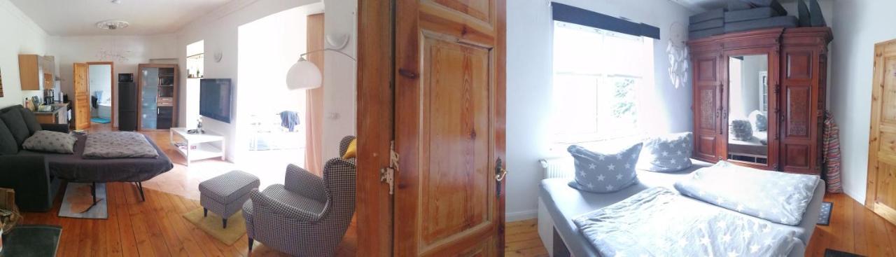 Schoene Ruhige Wohnung Mit Terrasse Und Parkplatz Greifswald Buitenkant foto